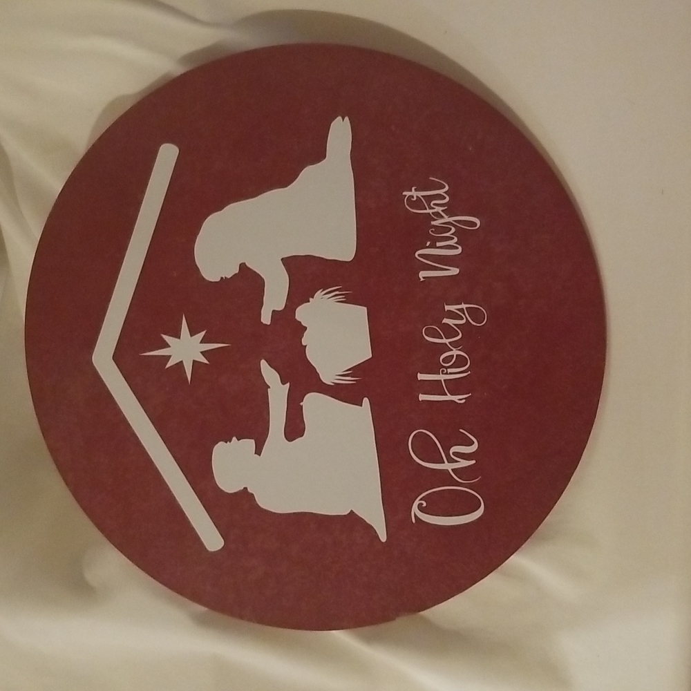 12 inch round 💥handmade Christmas